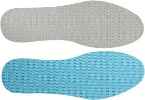 1 Pair Breathable Shoe Inserts for Men and Women Shock Absorbing Insoles for Running and Hiking Cuttable Lightweight Design for Enhanced Comfort and Support