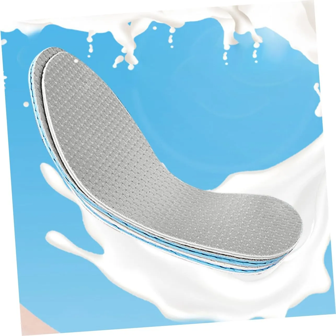 1 Pair Breathable Shoe Inserts for Men and Women Shock Absorbing Insoles for Running and Hiking Cuttable Lightweight Design for Enhanced Comfort and Support