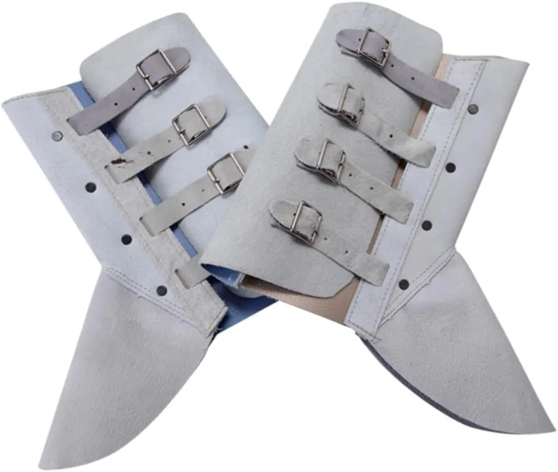 1 Pair Welding Foot Protector Cover Cowhide Welding Shoes Cover Lightweight Protective Accessory for Welders and Easy to Wear