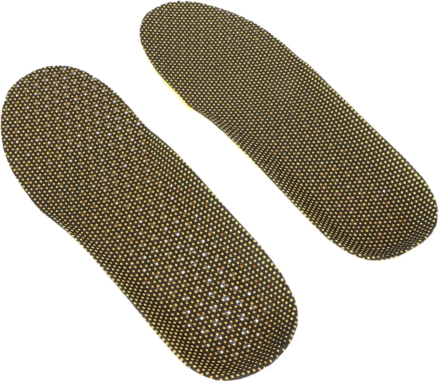 2pairs Men's Breathable Sports Insoles Comfortable Anti-wear Shock Absorbing Shoe Pads for Exercise