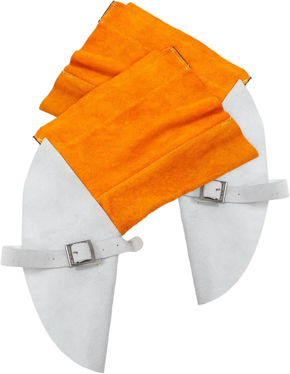 2pcs Leather Boot Covers for Welding Shoes Anti-scalding Gaiters Breathable Design for Men Women