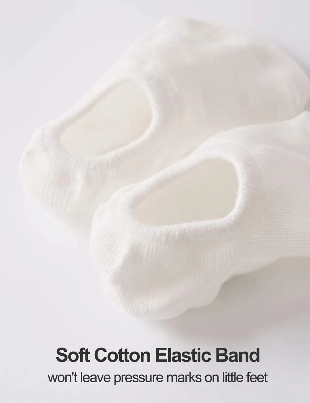 6 Pairs Boys Girls No Show Kids Socks -Baby Toddler Low Cut Ankle Socks