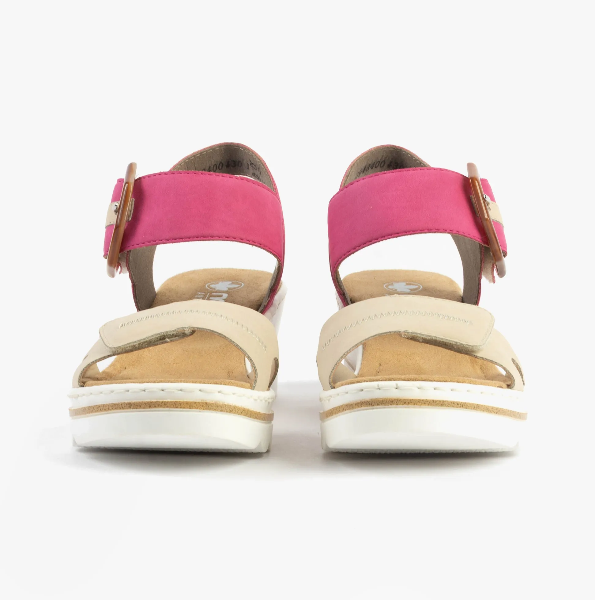 67476-31 Womens Sandals Beige Combination