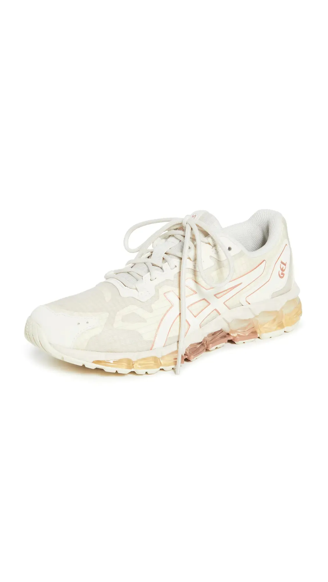 7.5 Sportstyle Birch/Rose All-in-one solution ASICS 6 Gold High-end design Shoes Womens Gel-Quantum 360
