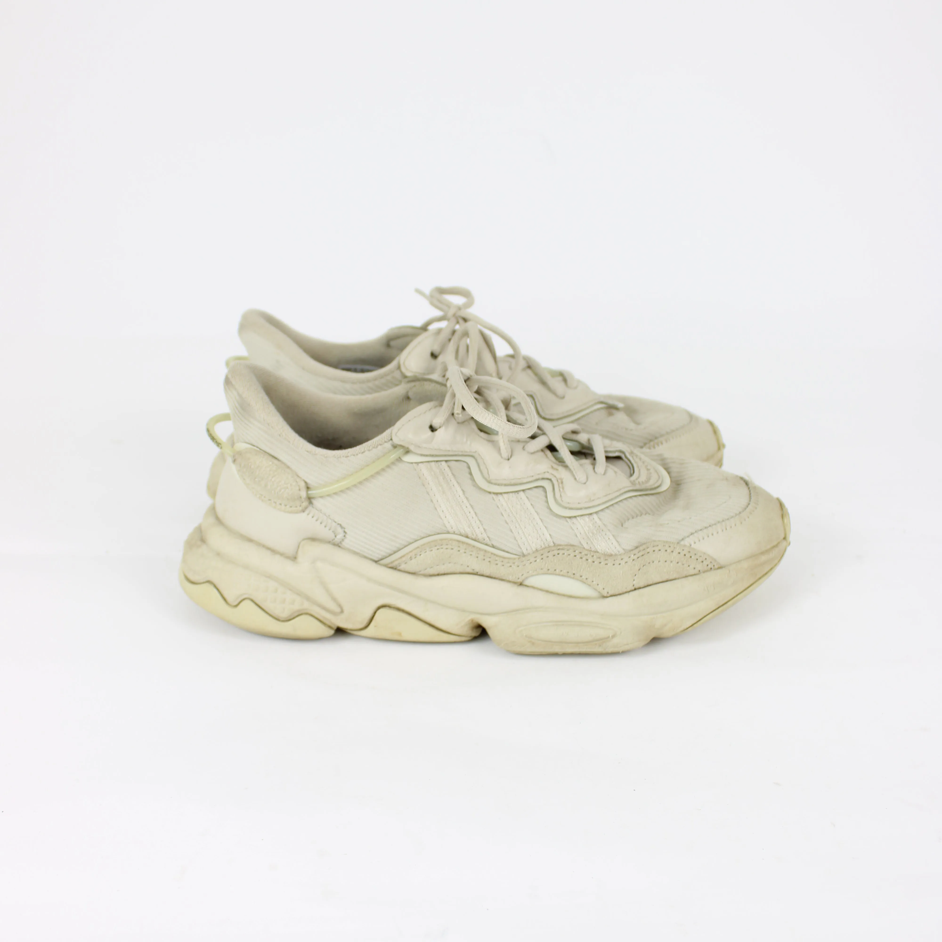 Adidas Beige Running Shoes