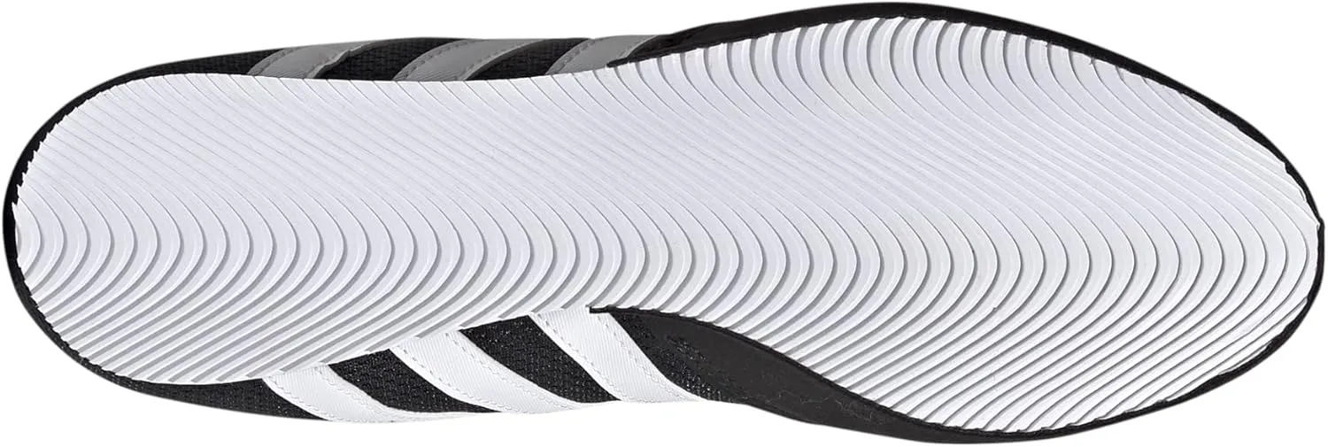 adidas Box Hog II Boxing Shoe - Breathable Mesh, Durable Sole for Performance