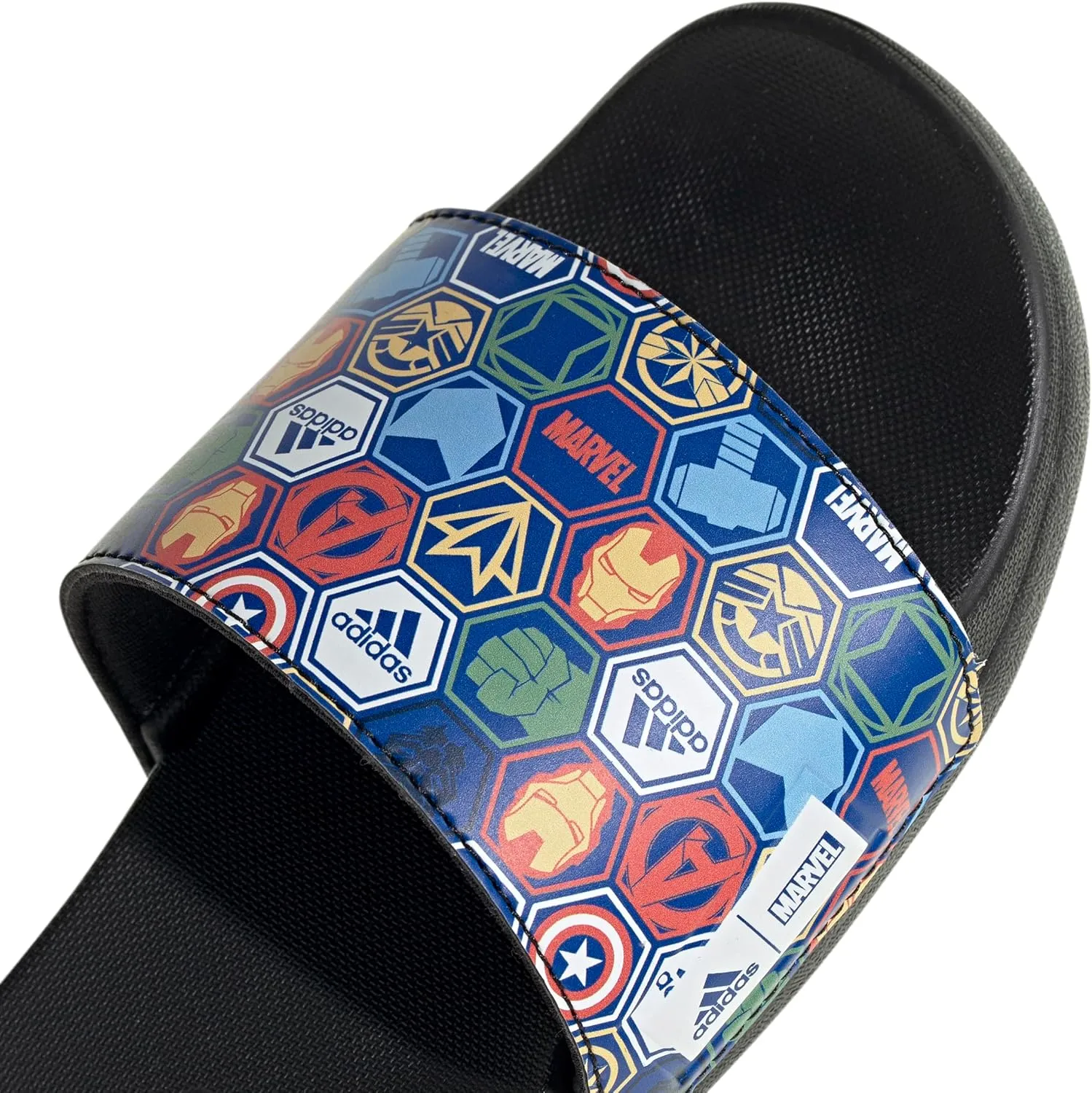 adidas Unisex-Child Marvel Avengers Adilette Comfort Slide Sandal
