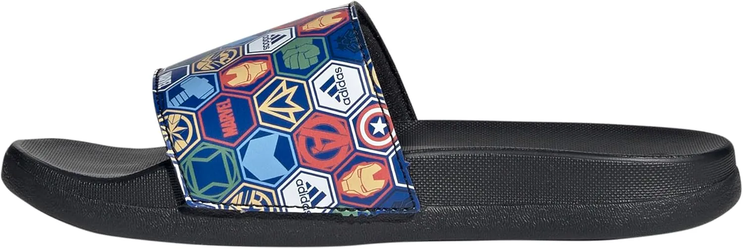 adidas Unisex-Child Marvel Avengers Adilette Comfort Slide Sandal
