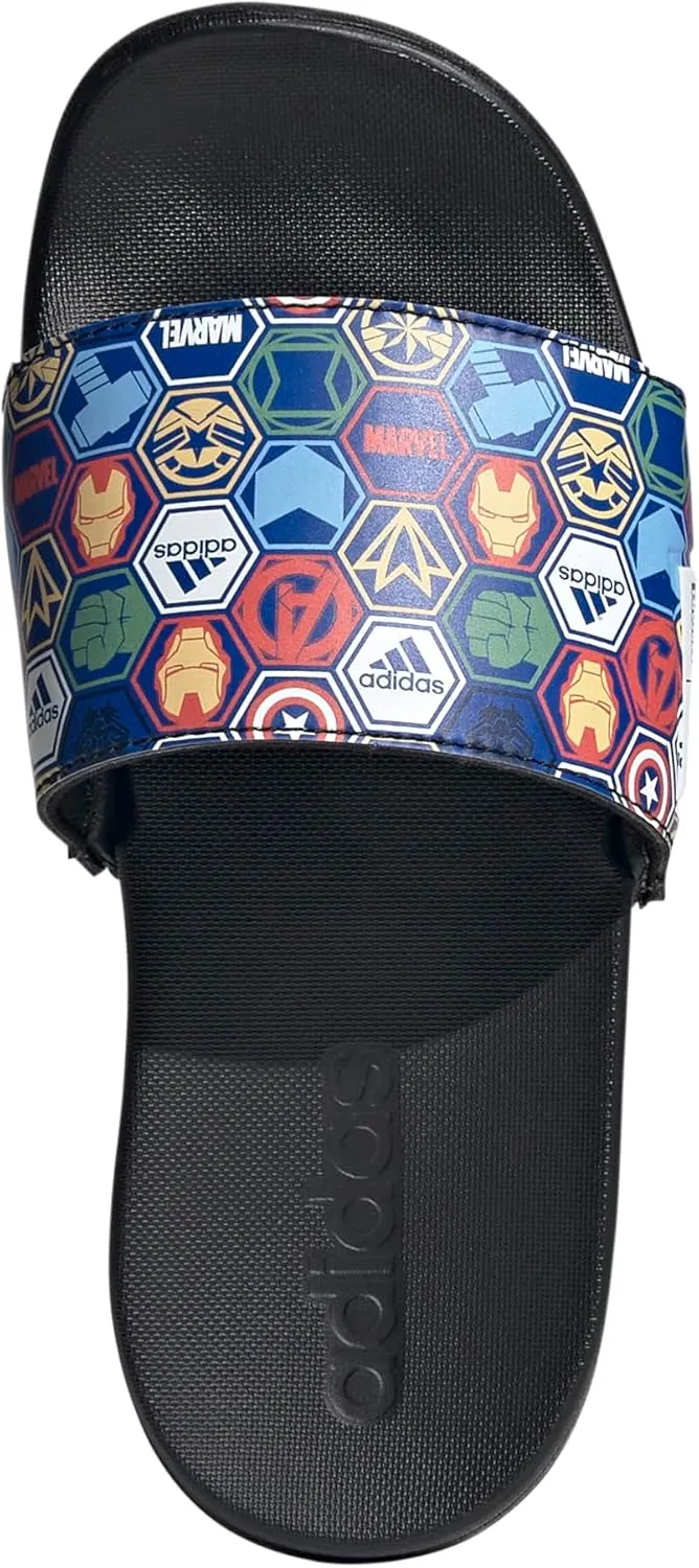 adidas Unisex-Child Marvel Avengers Adilette Comfort Slide Sandal