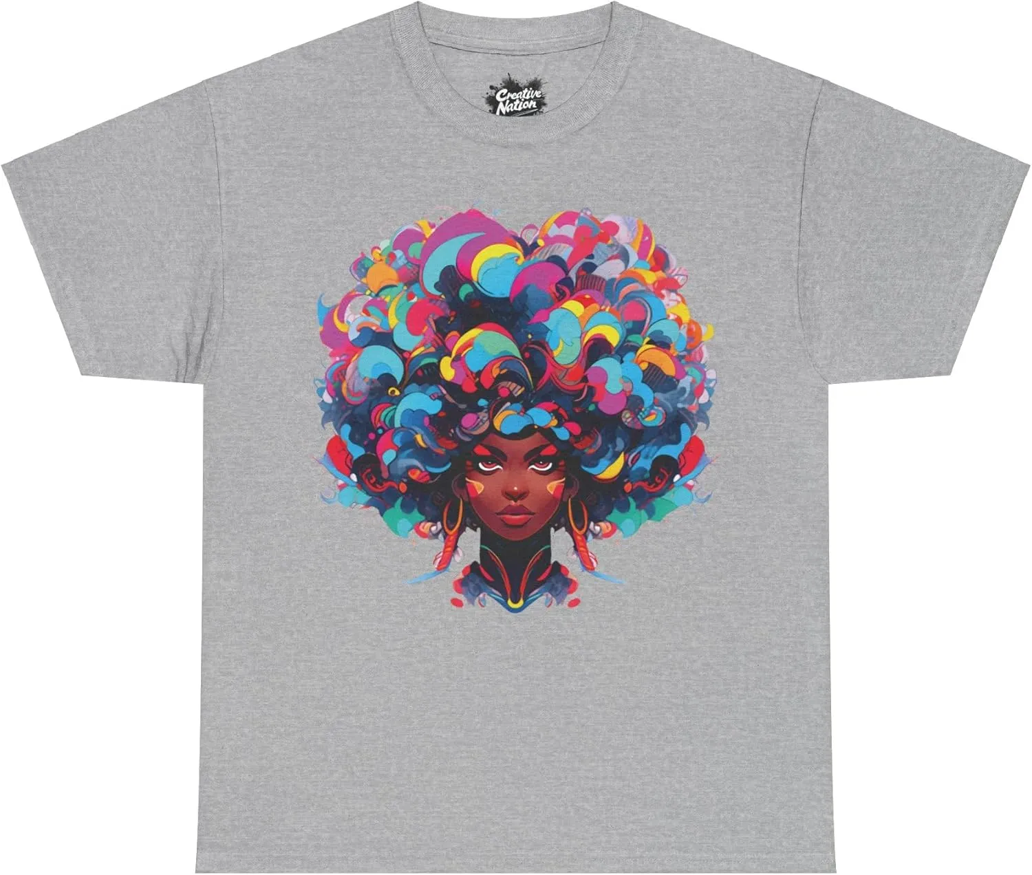 Afro Sneaker Shirt - Unisex Tee to Match Sneakers | Mom Gift, Girlfriend Present | Stylish Sneaker Outfit for Kicks