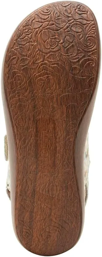 Alegria Womens Bailee Leather Sandal
