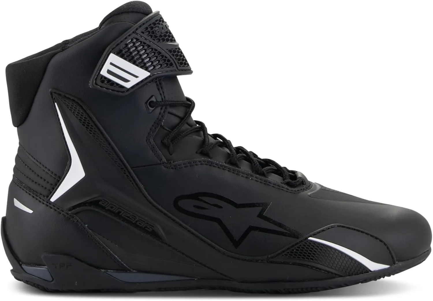 Alpinestars Faster-4 Motorcycle Shoes, Lightweight & Breathable, Seamless Knitted Construction & Advanced Protection