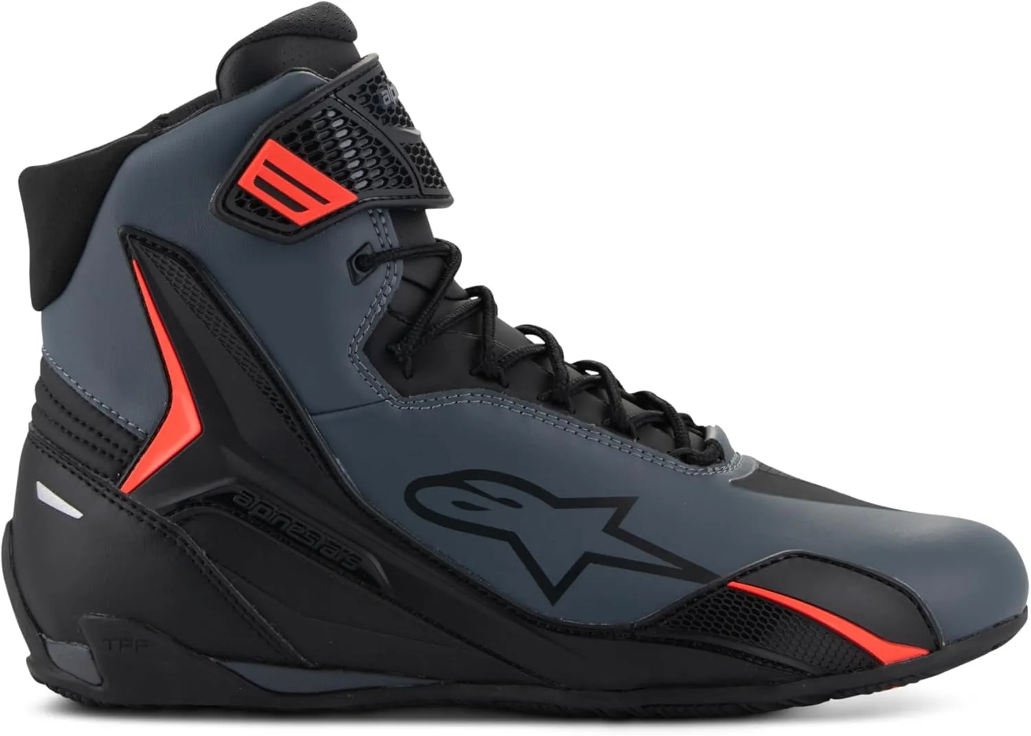 Alpinestars Faster-4 Motorcycle Shoes, Lightweight & Breathable, Seamless Knitted Construction & Advanced Protection
