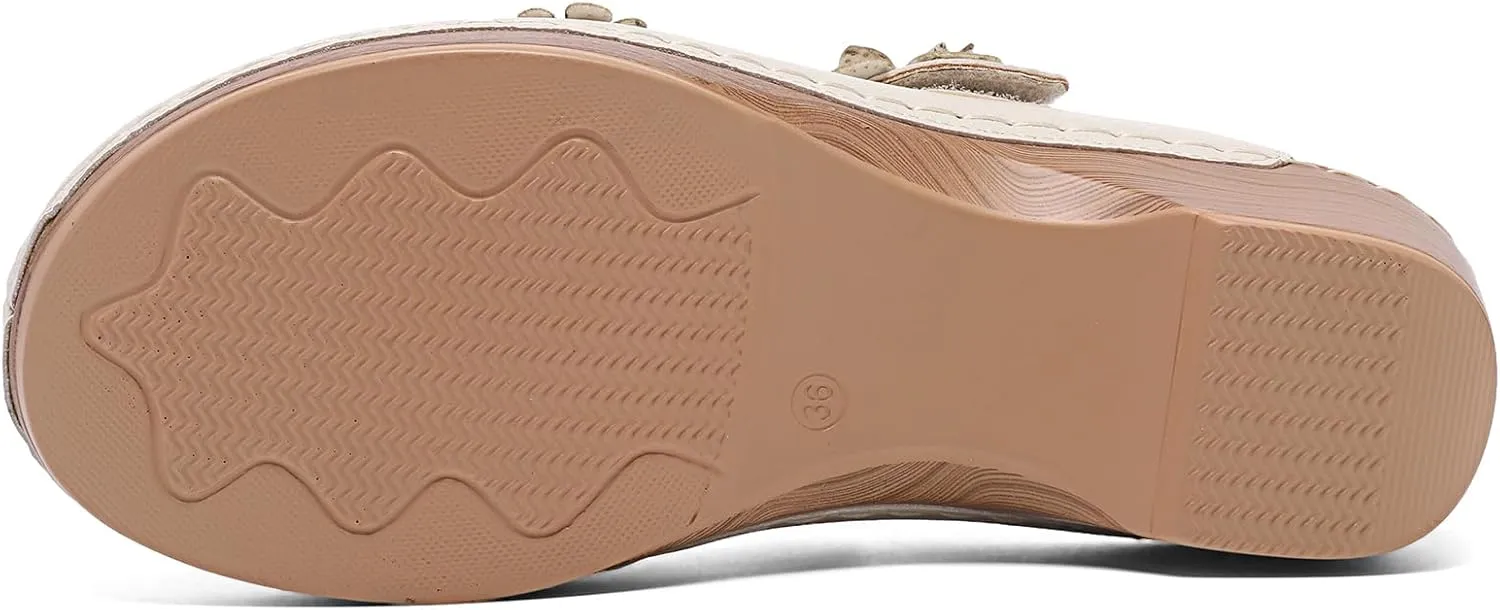 Altxic Women's Cut-Out Vamp Comfortable Slip On Open Back Mule Clogs