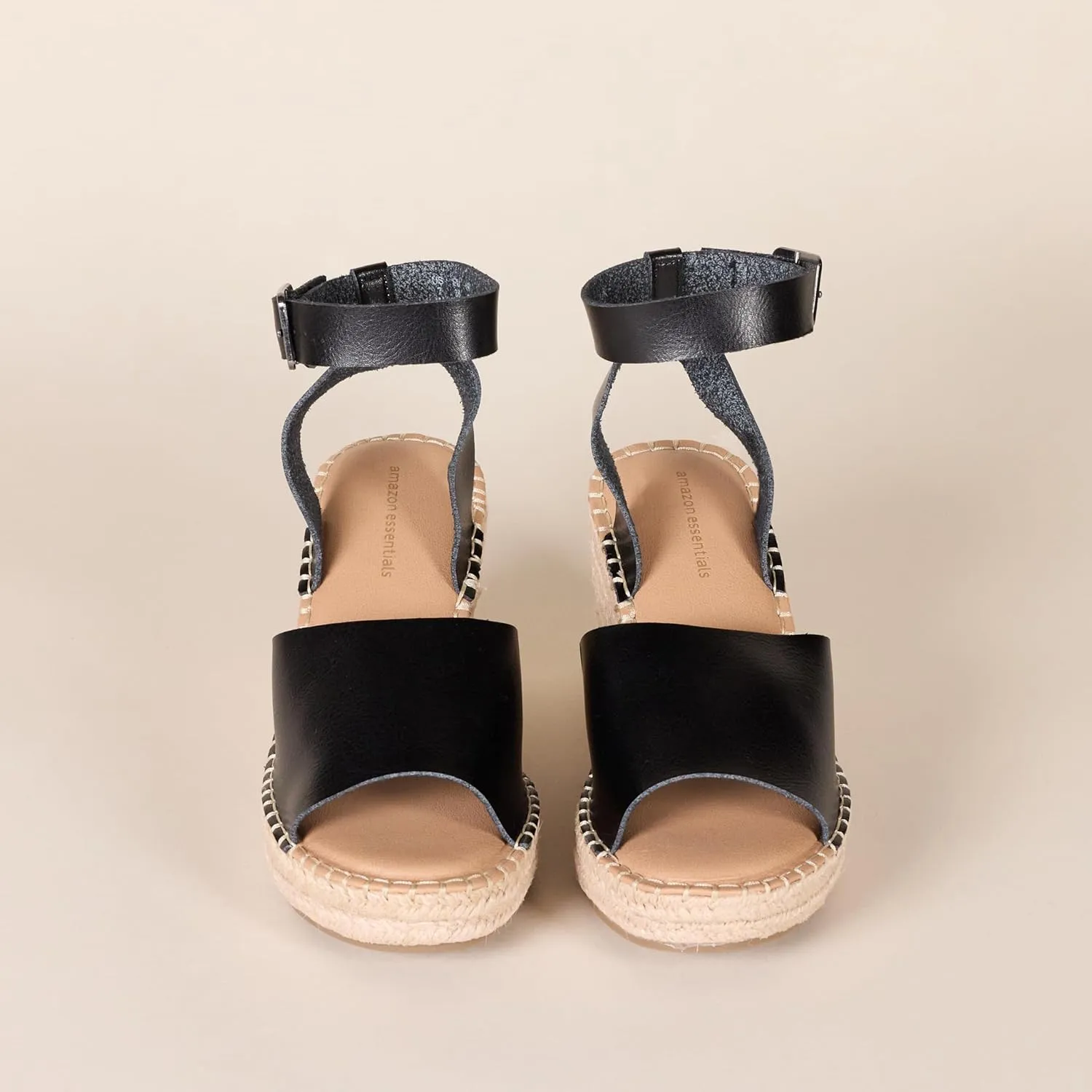 Amazon Essentials Women's Comfortable Wedge Espadrille Sandal