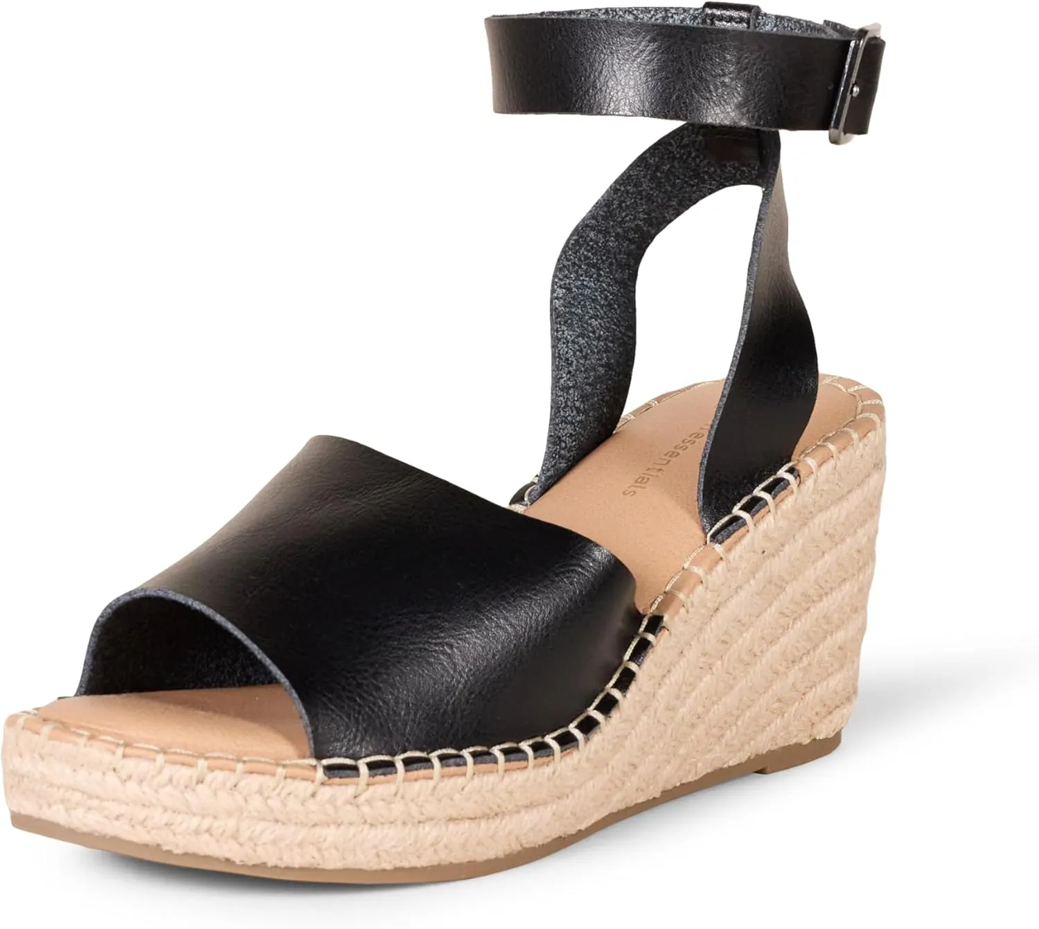 Amazon Essentials Women's Comfortable Wedge Espadrille Sandal