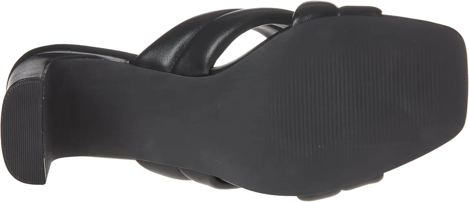 Amazon Essentials Women's Crossover Heeled Sandal with Padded Straps and Memory Foam Insole