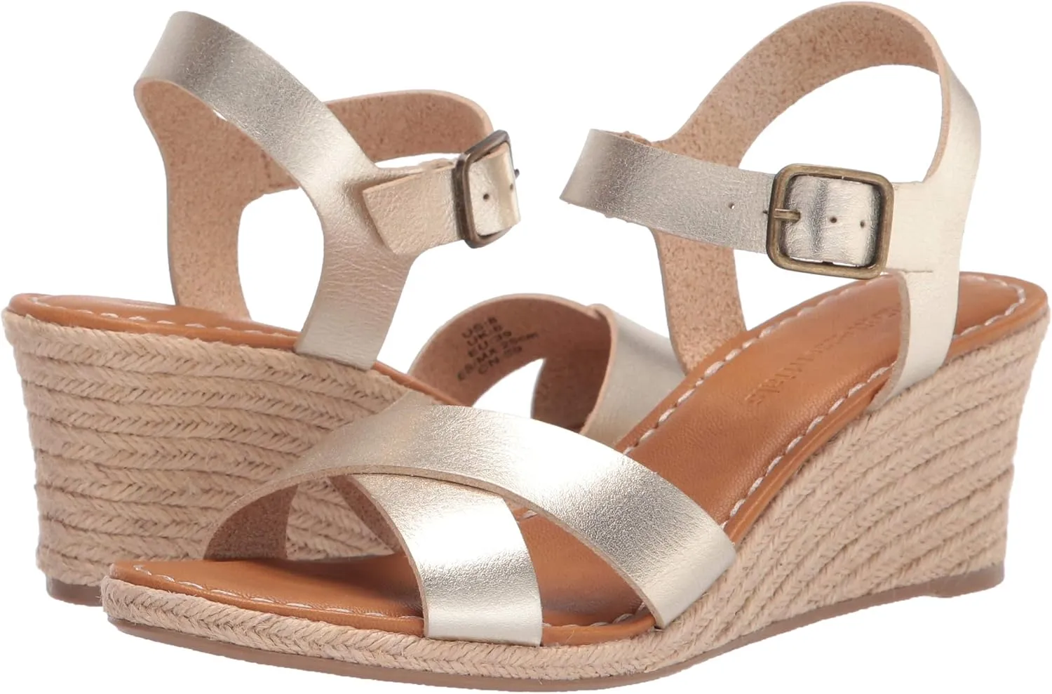 Amazon Essentials Women's Espadrille Wedge Sandal