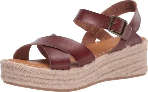 Amazon Essentials Women's Flatform Espadrille Sandal