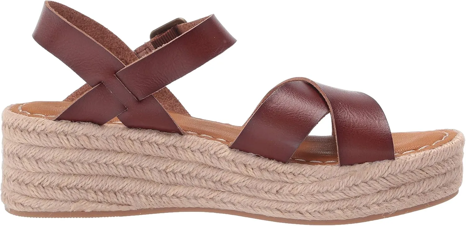 Amazon Essentials Women's Flatform Espadrille Sandal