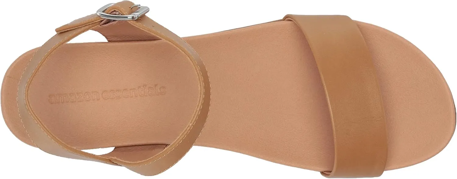 Amazon Essentials Women's Two Band Flatform Sandal