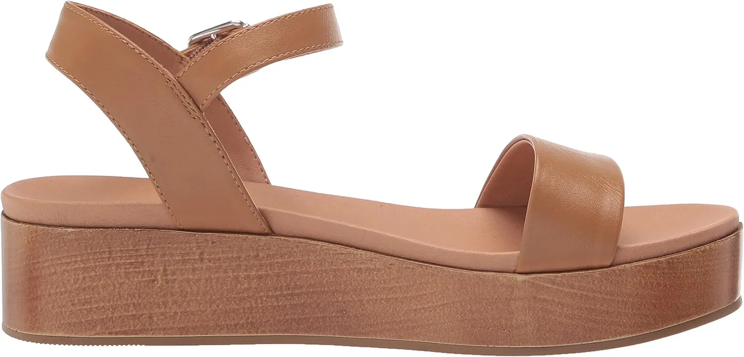 Amazon Essentials Women's Two Band Flatform Sandal