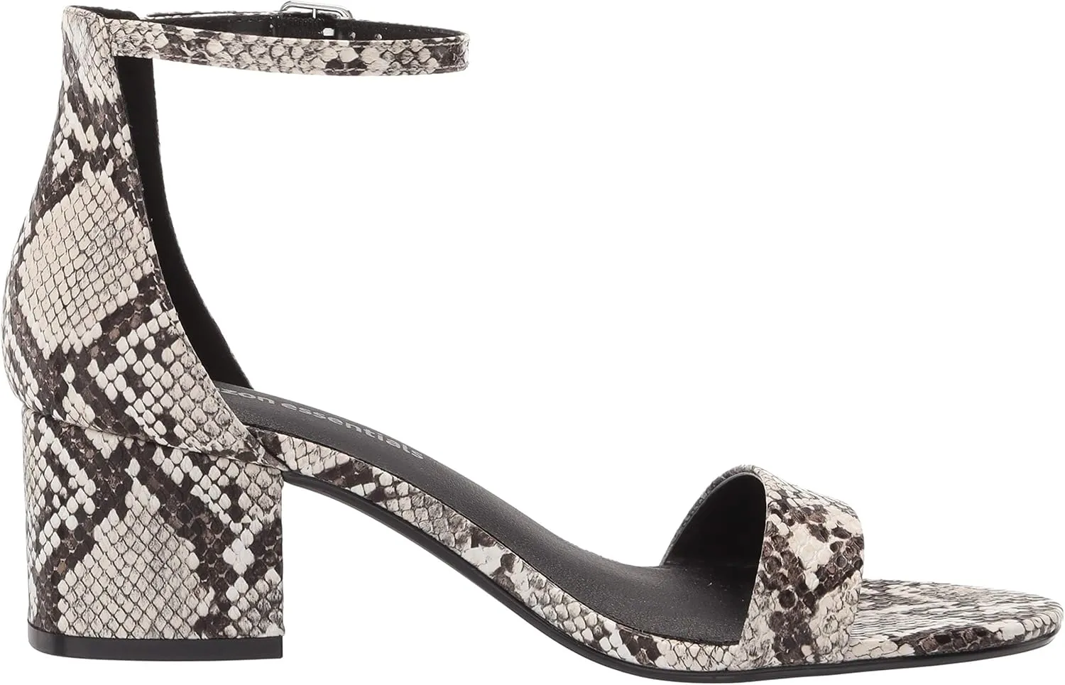 Amazon Essentials Women's Two Strap Heeled Sandal