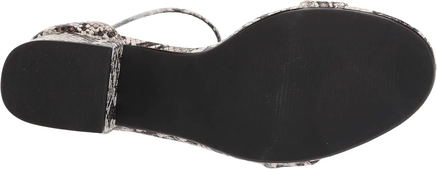 Amazon Essentials Women's Two Strap Heeled Sandal