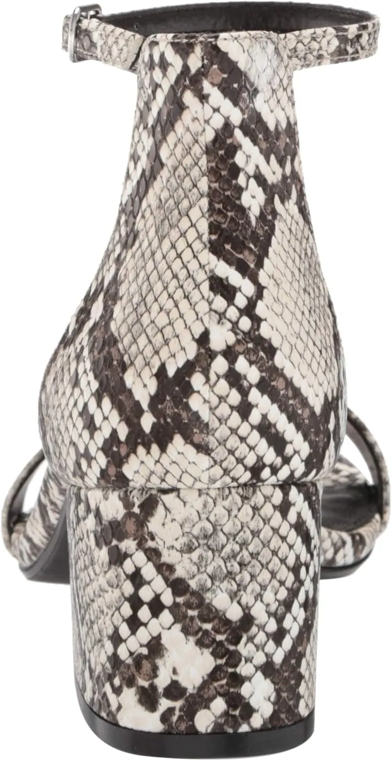 Amazon Essentials Women's Two Strap Heeled Sandal