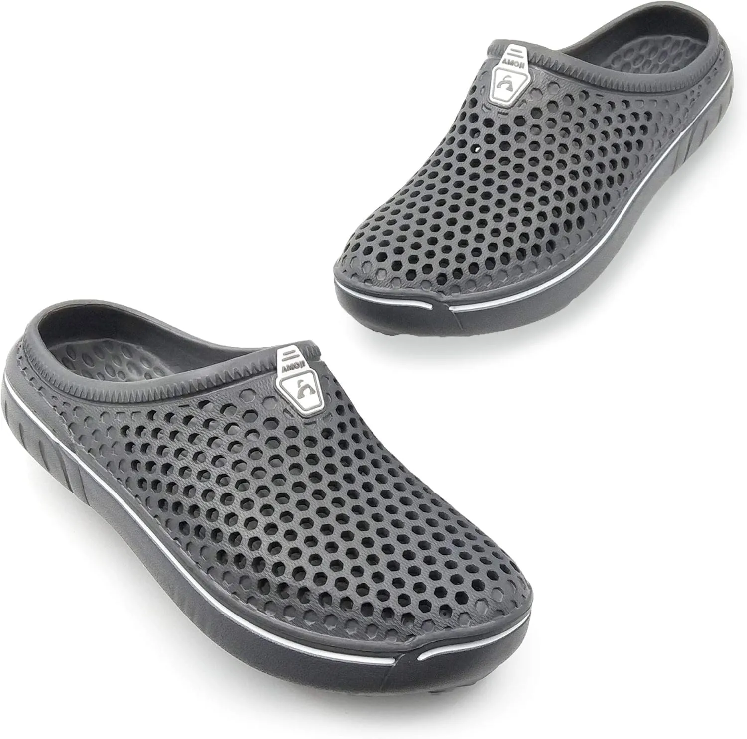Amoji Unisex Garden Clogs Shoes Sandals Slippers AM1761