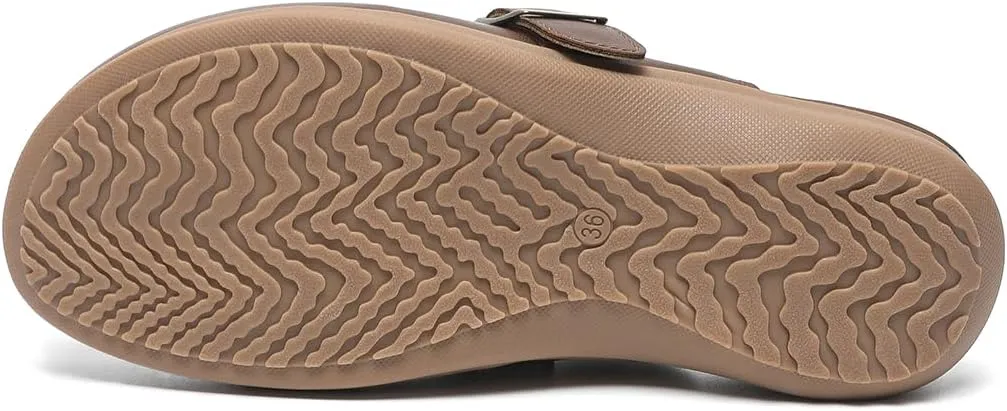 Amoji Women Clogs Slip On Sandals Lady Mule Shoes 711