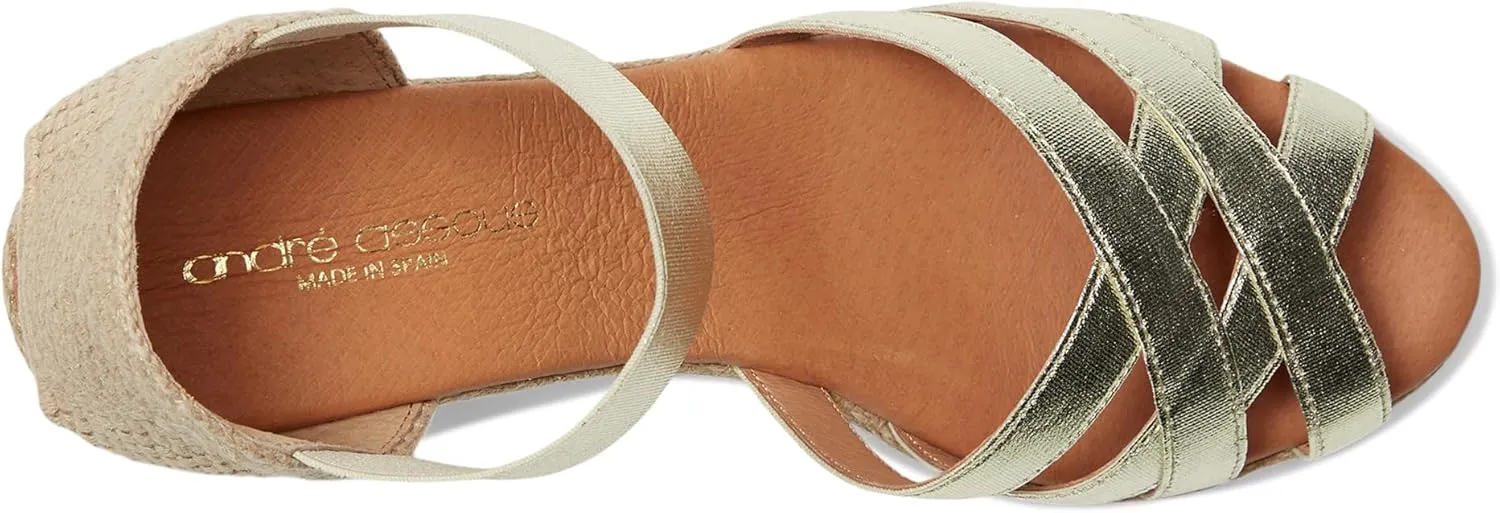 André Assous Women's Adin Espadrille Wedge Sandal