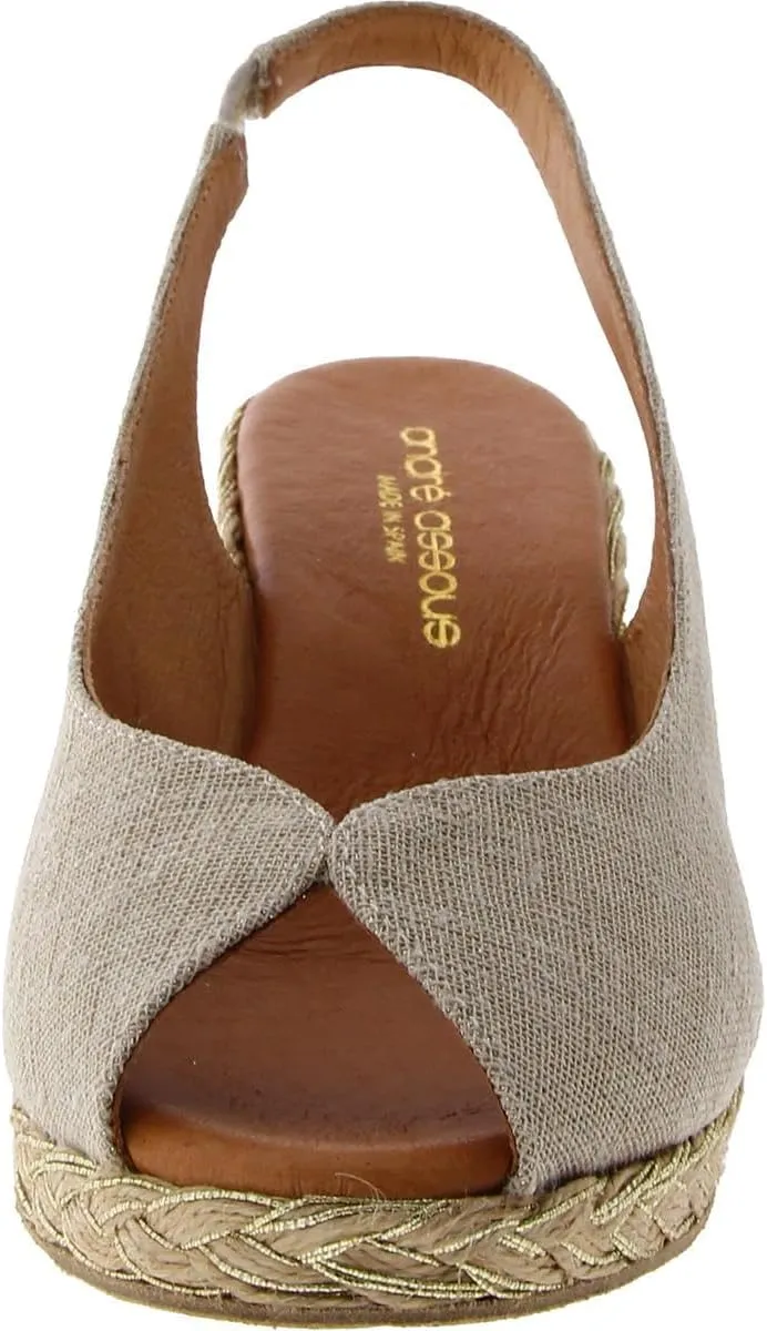 André Assous Women's Audrey Espadrille Wedge Sandal