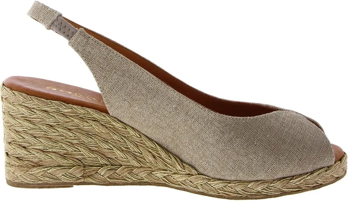 André Assous Women's Audrey Espadrille Wedge Sandal