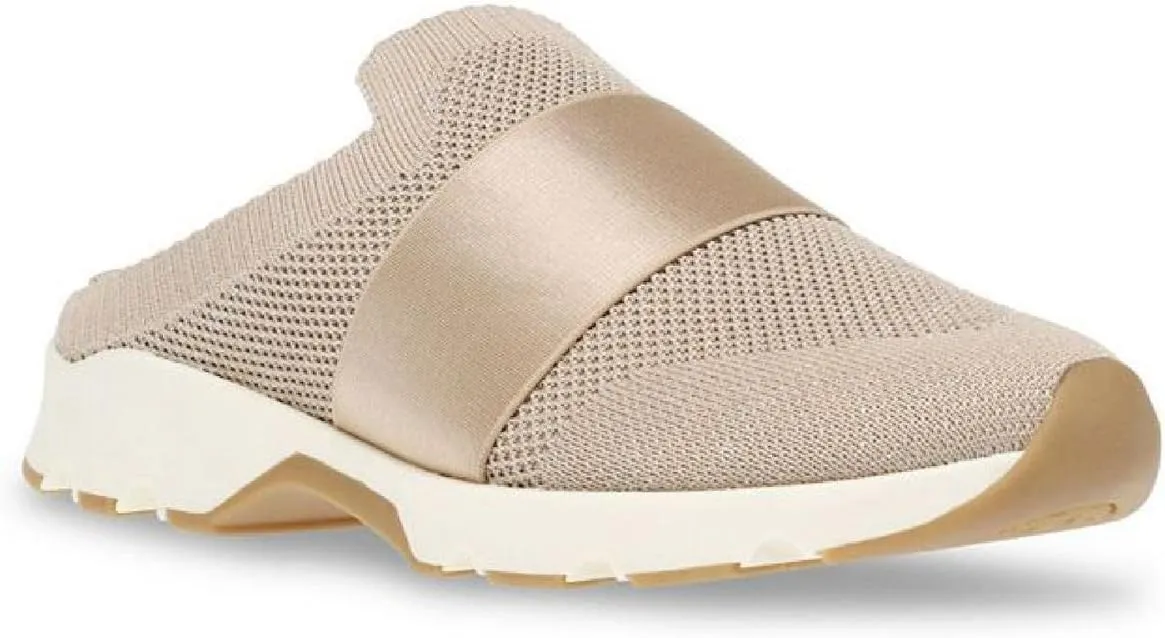 Anne Klein Women's On The Go Knit Slip-on Causal Fashion Mule Sneaker