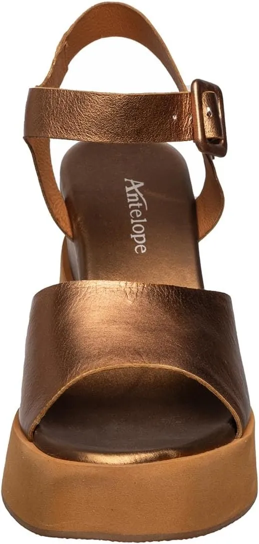 Antelope Women's June Leather Platform Sandals