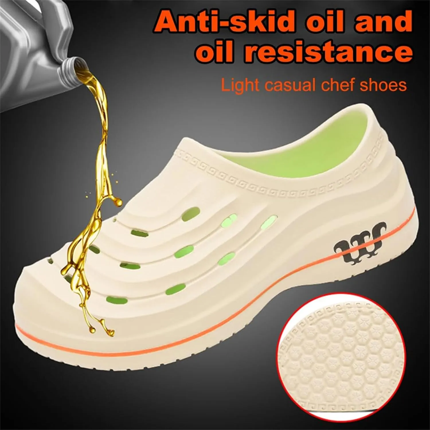 Armadillo Clogs Nurse Shoes for Women Men Non Slip Chef Shoes Oil Resistant Kitchen Work Boots for Men Waterproof Wide Width Sneakers Health Care and Food Service Shoe Garden Unisex