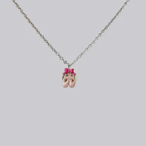Ballet Slipper necklace