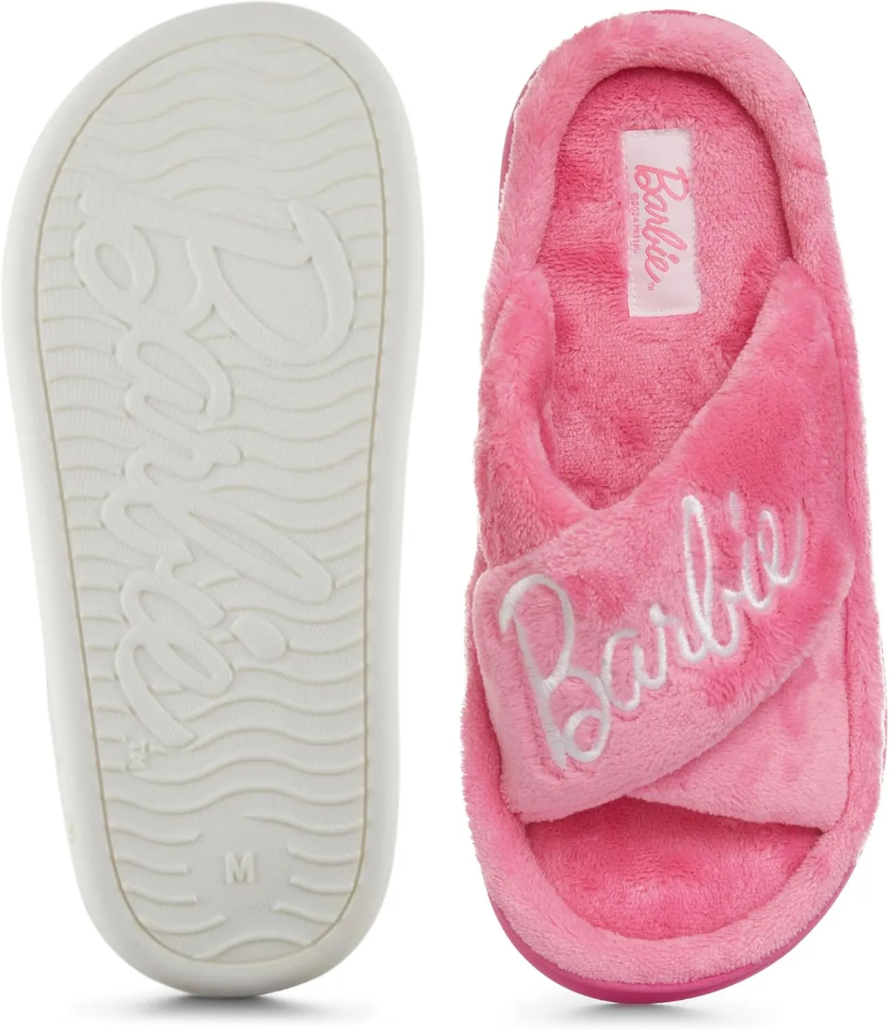 Barbie Extra Cozy Fuzzy House Slippers Slip-On Women's slipper