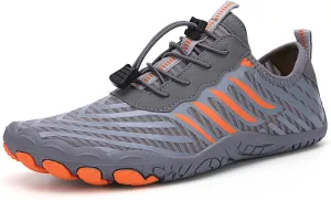 Barefoot for Women Men Breathable & Non-Slip Athletic Wide Toe Water Shoes Aqua Shoes for Beach Swimming Hiking Boating Sailing