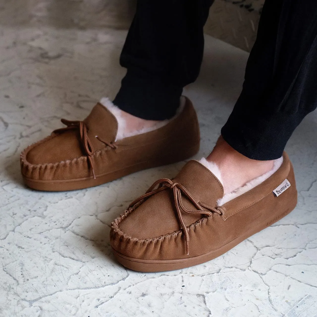 BEARPAW Men's Moc II Multiple Colors | Men's Slipper | Men's Shoe | Comfortable & Lightweight