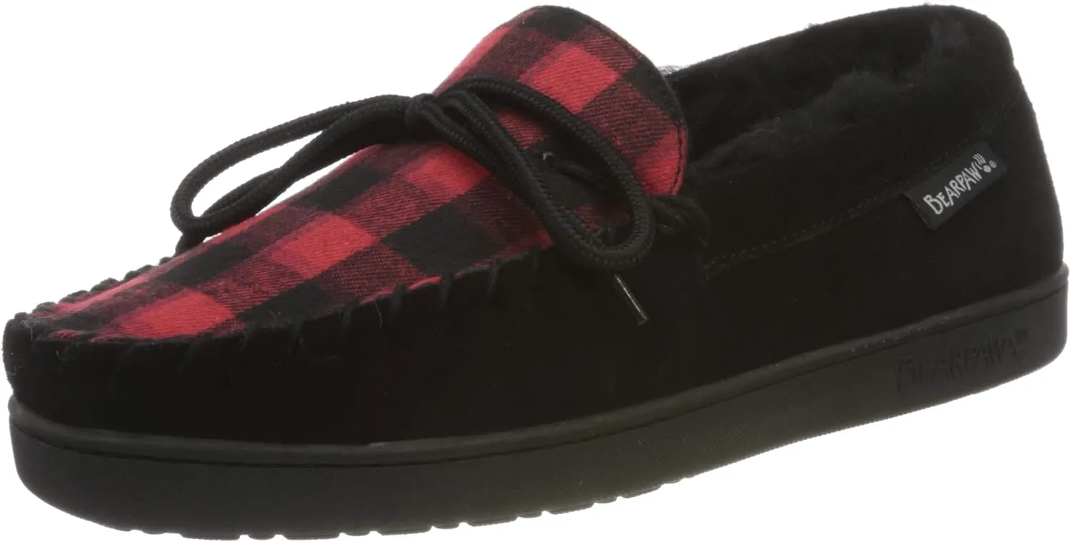 BEARPAW Men's Moc II Multiple Colors | Men's Slipper | Men's Shoe | Comfortable & Lightweight