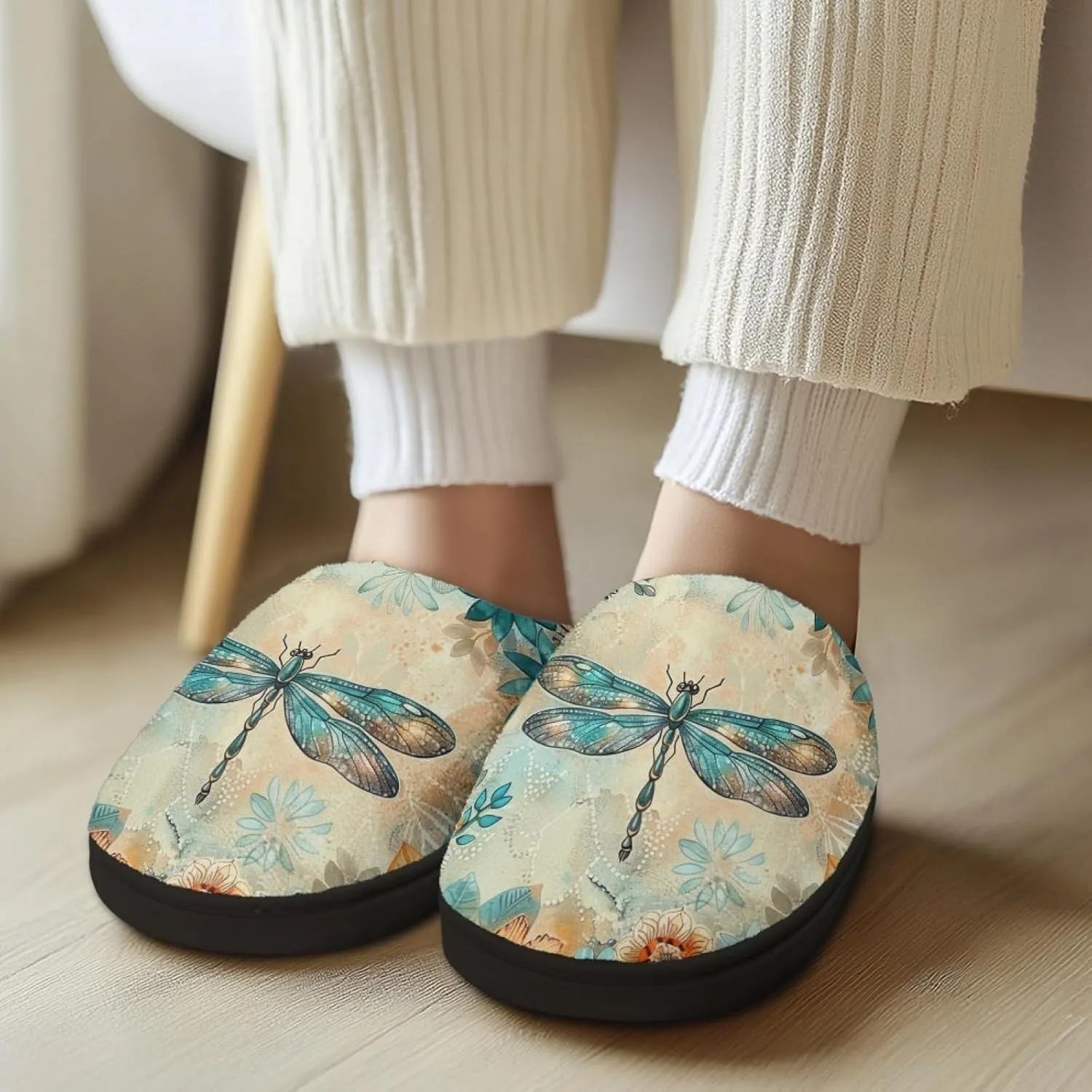 Bedroom Slippers for Adults Women House Slippers for Men