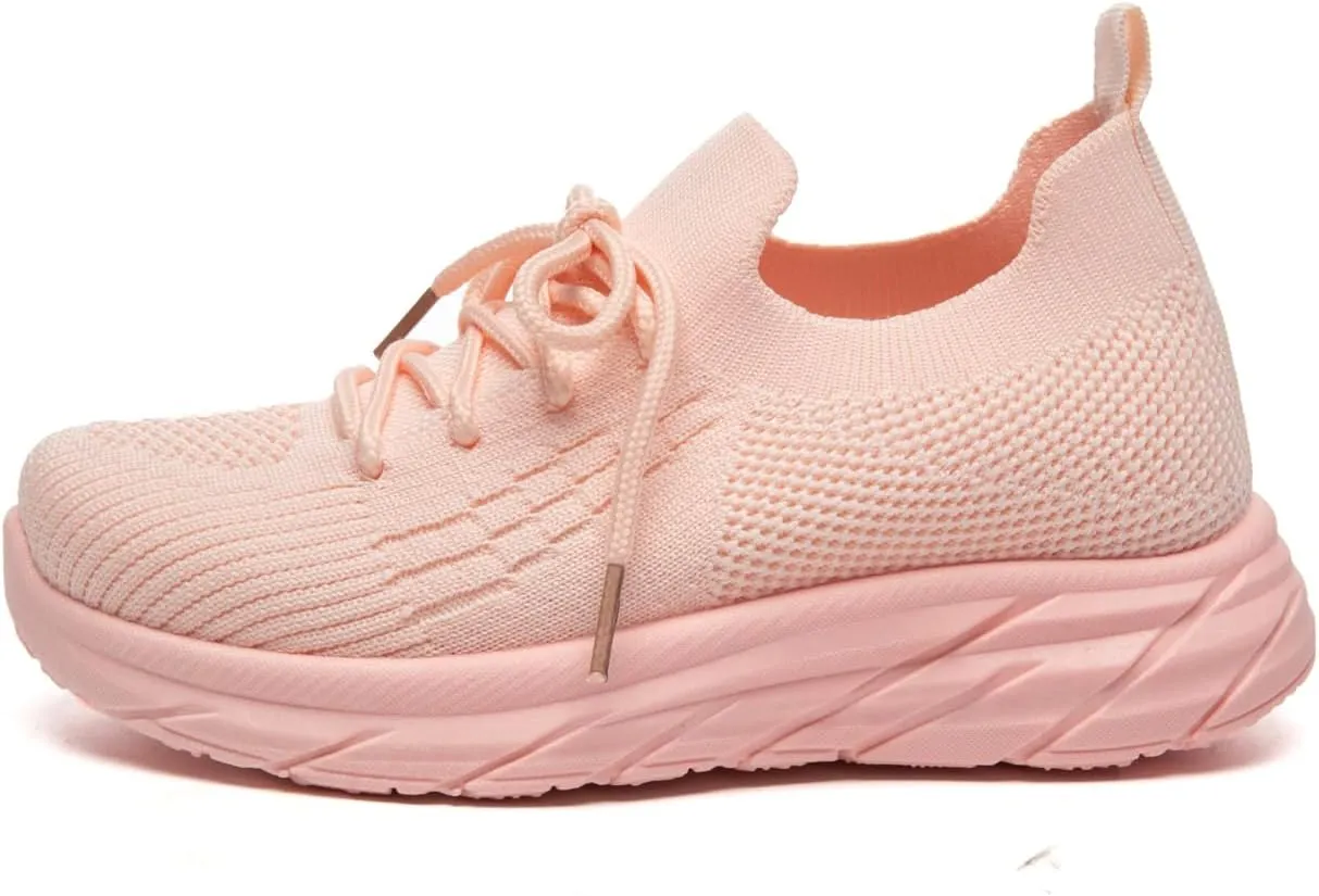 Bernal Girl/Boys Slip-On Sneakers Toddler/Little Kid/Big Kid Lightweight Fashion Breathable Tennis Walking Shoes Non Slip Runing Shoes