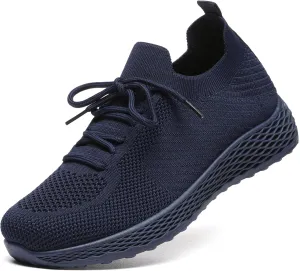Bernal Womens Walking Tennis Shoes Casual Non Slip Gym Workout Shoes Breathable Mesh Working Sneakers