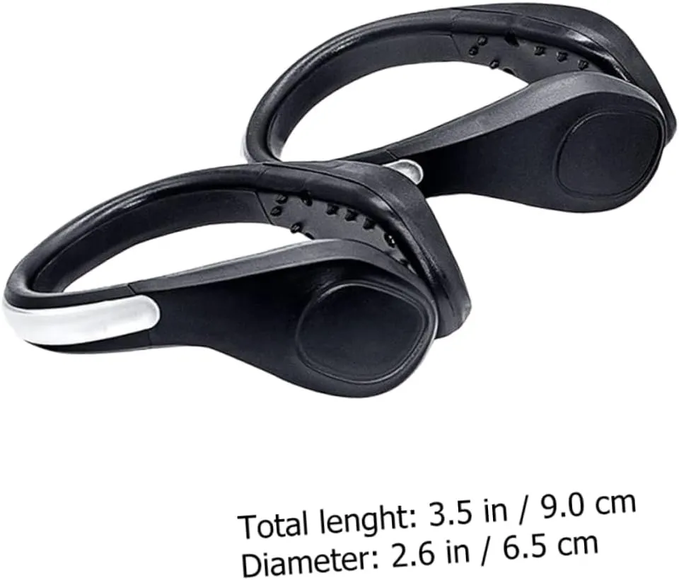 BESPORTBLE Luminous Shoe Clip Outdoors Gear Flash Shoe Night Clips Bike Safety Light Pool Table Pocket Liners