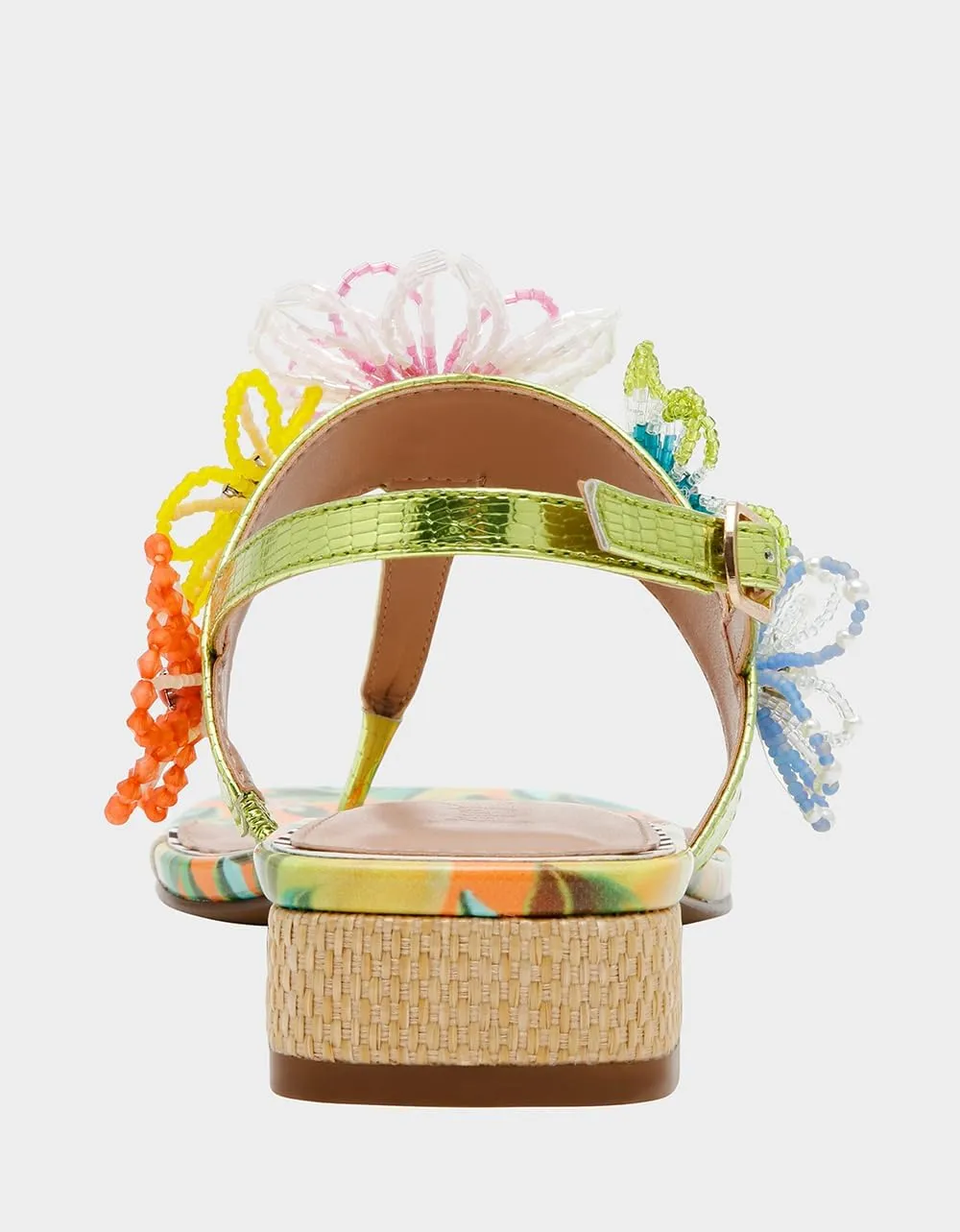 Betsey Johnson Women's Jaydda Flat Sandal