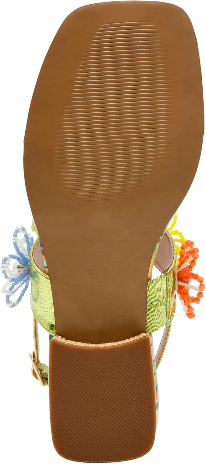 Betsey Johnson Women's Jaydda Flat Sandal