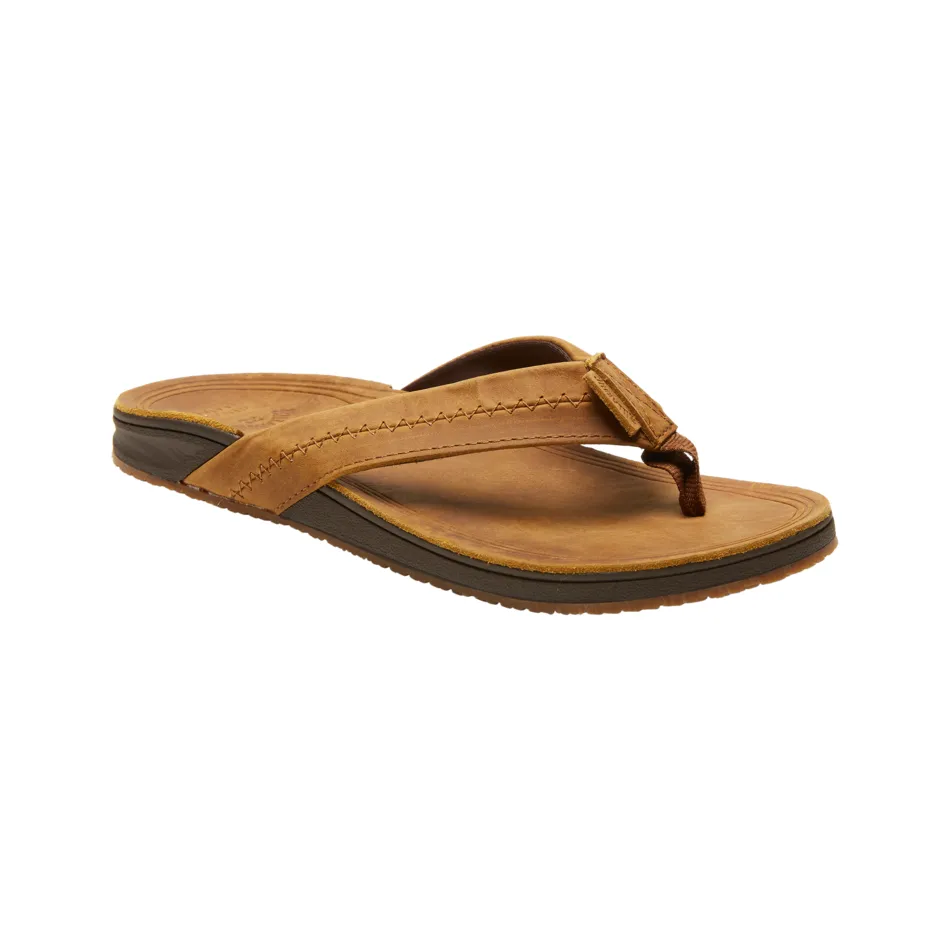 Billabong Brunswick Leather Thong - Brown - US9