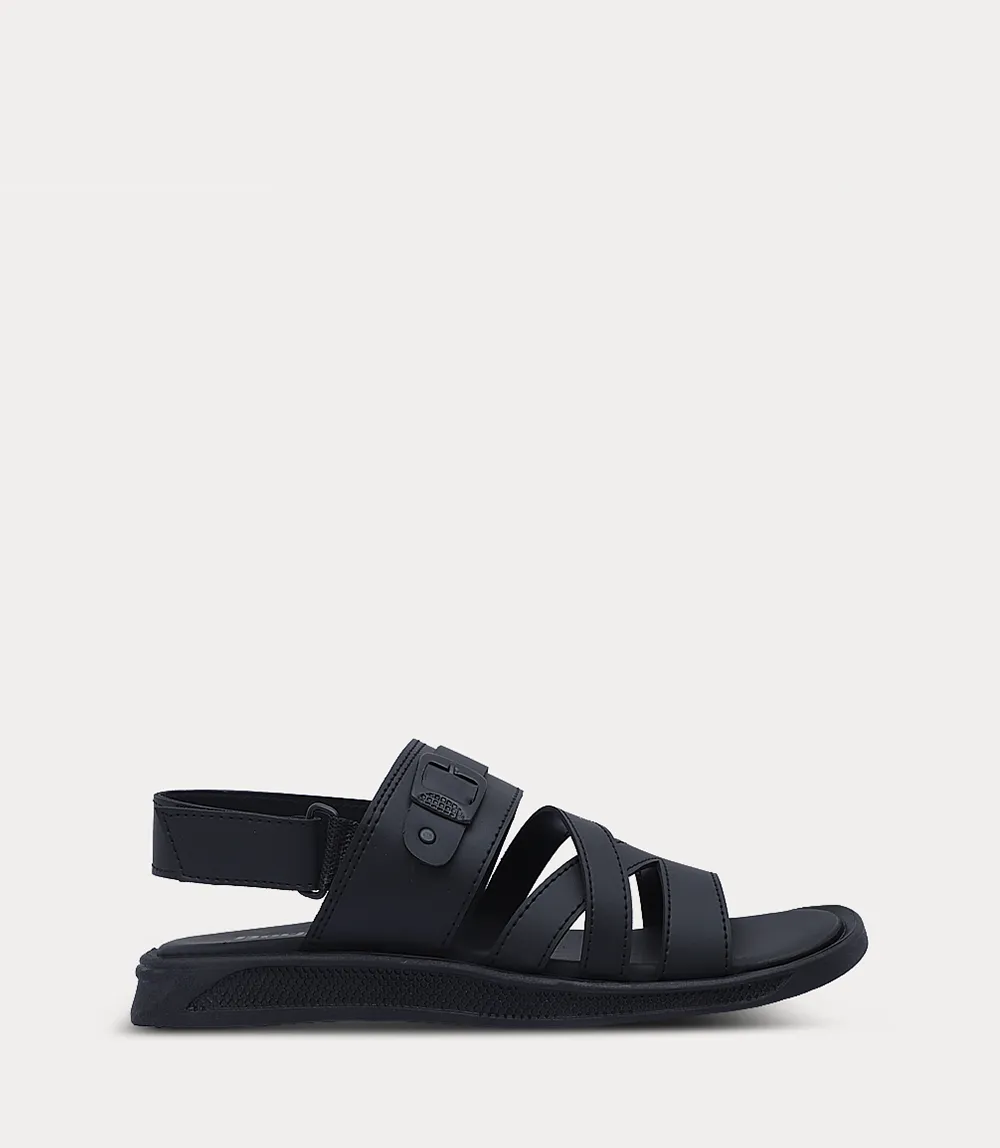 BM6826-BLACK-Men Sandal